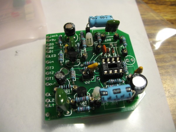 BYOC overdrive circuit board