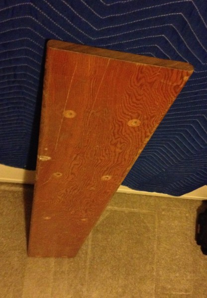 1484 reclaimed bleacher board